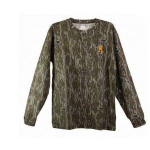 BRN TEE LS WASATCH MOBL 3XL - Browning