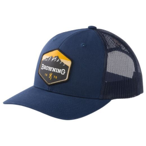 Browning Cap Diamond Creek Navy Mtn Patch Snapback Adj - Browning