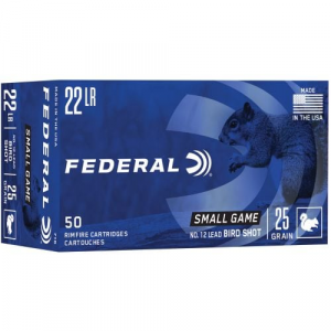 eral Game-Shok 22 LR #12 Lead Bird Shot 50rd Box Ammo