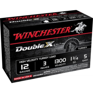 chester Double X High Velocity Lead Shot 12 Gauge 3 5 Shot 10 Round Box Ammo