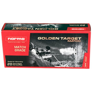 ma Ammunition (RUAG) 20160052 Match Golden Target .223 Rem 69 Gr Hollow Point Boat-Tail (HPBT) 20 Per Box/ 10 Cs Ammo