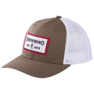 Browning Wallow Meshback Snapback Cap, Pewter - Browning