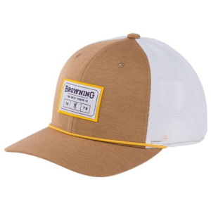 Browning Cap Mason 110 Mesh Back Rec Patch W/rope Tan* - Browning