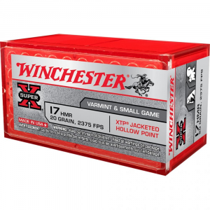 chester Super -X .17 HMR 20gr JHP 50rd Box Ammo