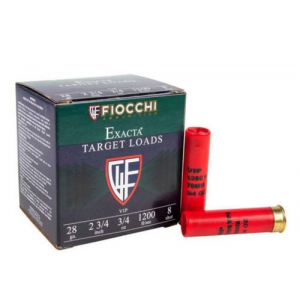 cchi Exacta Target VIP Heavy 28 Gauge 2.75 3/4 Oz # 8 25rd Box Ammo