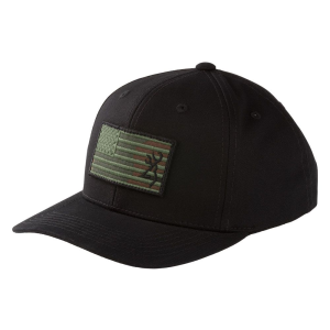 Browning Woodland Flag Snapback Cap, Black - Browning