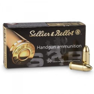 lier & Bellot Full Metal Jacket 9mm 124 Gr 50 Round Box Ammo