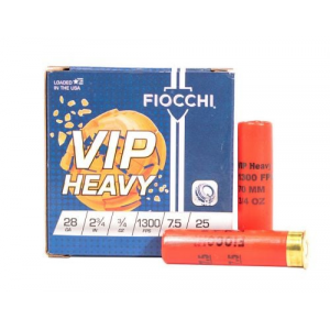 cchi Exacta Target VIP Heavy 28 Gauge 2.75 3/4 Oz 7.5 Round 25 Bx/ 10 Cs Ammo