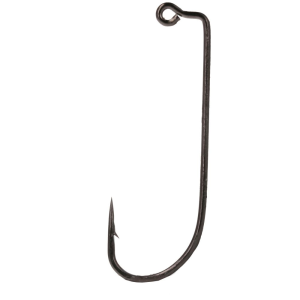 Eagle Claw Lazer Sharp O'Shaughnessy Jig, 90 Degree Leg Platinum Black 100pk Size 1 - Northland Fishing Tackle