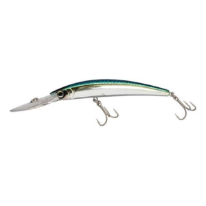 Yo-Zuri Crystal Minnow Hard Bait Lure, Holographic Green Mackerel, 5 1/4" - Yo-Zuri