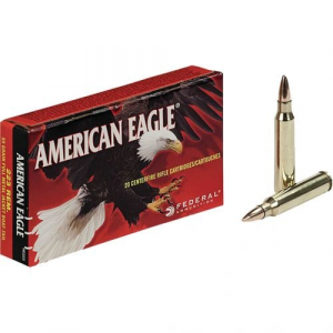 eral American Eagle Rifle .223 Remington 55 Gr. FMJ 20 Rd. Ammo