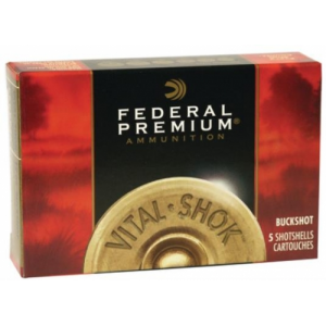 eral Vital-Shok 12 Gauge 2.75 Inch 1290 FPS 12 Pellets 00 Buck 5rd Box Ammo