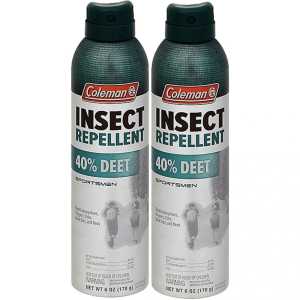 Coleman Sportsmen Insect Repellent 6oz - 40% Deet - Twin pack - Coleman