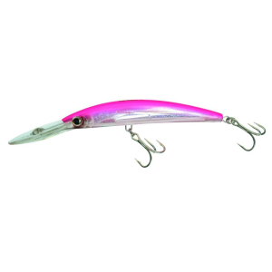 Yo-Zuri Crystal 3D Minnow Deep Diver Hard Bait Lure, Floating Pink, 5 1/4" - Yo-Zuri