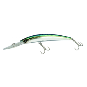 Yo-Zuri Crystal Minnow Hard Bait Lure, Holographic Green Mackerel, 4 3/8" - Yo-Zuri