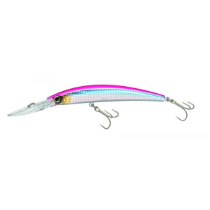 Yo-Zuri Crystal Minnow Hard Bait Lure, Holographic Pink, 4 3/8" - Yo-Zuri