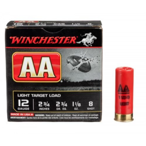 chester AA Super Sport 12 Gauge 2.75 1 1/8 Oz #8 Shot 25rd Box Ammo