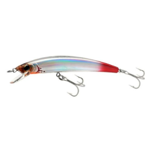 Yo-Zuri Crystal Minnow Hard Bait Lure, Bleeding Ghost Shad, 5 1/4" - Yo-Zuri