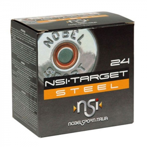 elSport Target Steel 20 Gauge Ammunition 25 Rounds 2.75 #7 Steel 1 Oz Ammo