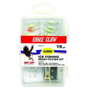 Glow Jig Ice Fishing Kits - Eagle Claw