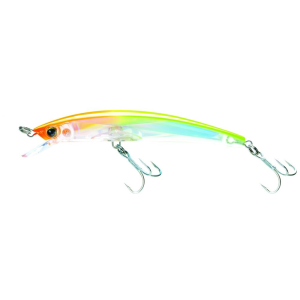 Yo-Zuri Crystal 3D Minnow Floating Hard Bait Lure, Orange/Yellow, 5 1/4" - Yo-Zuri