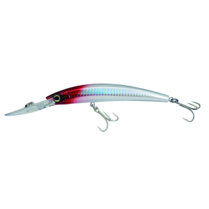 Yo-Zuri Crystal Minnow Hard Bait Lure, Holographic Red Head, 3 1/2" - Yo-Zuri