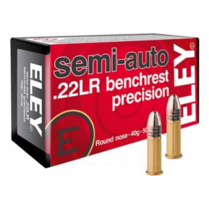 y Precision Lead Round Nose 22 Long Rifle 50 Round Box Ammo