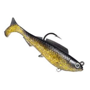 Z-Man HerculeZ 6" Top Hook Soft Swimbait - Gold Rush - Z-Man