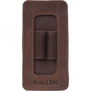 Allen Castle Rock Forend Ammo Carrier, Top Grain Leather, Brown - Allen Company