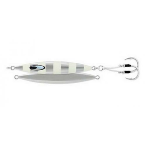 Saltiga SK Metal Jig Zebra Glow - Daiwa