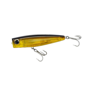 Yo-Zuri R1412-HGBL 3D Inshore - Popper (F) 120Mm 4-3/4", Gold Black - Yo-Zuri