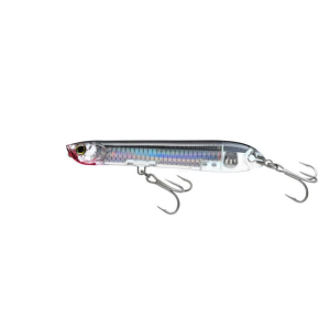 Yo-Zuri R1433-C4 3D INSHORE PENCIL - POPPER (F) 135mm SILVER BLACK - Yo-Zuri