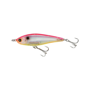Yo-Zuri 3D Inshore Slow Sinking 5 1/4 inch Twitchbait Pink Silver Chartreuse R1349 PSCL - Yo-Zuri