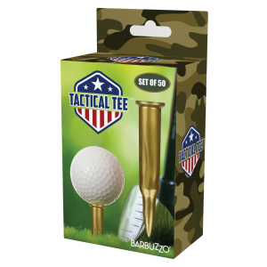 Caliber Gourmet Caliber Gourmet Tactical Golf Tees Brass Plastic - Uzi
