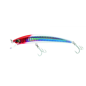 Yo-Zuri Crystal Minnow Hard Bait Lure, Red Head, 3 1/2" - Yo-Zuri