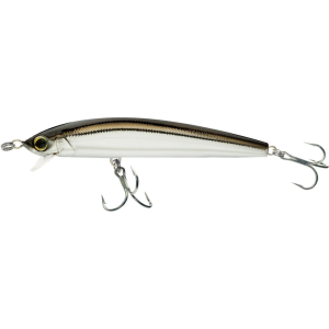 Yo-Zuri Hydro Minnow LC Hard Bait Lure, Black/Silver - Yo-Zuri