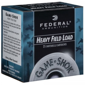 eral Game-Shok Upland 20 Gauge 2.75 1 Oz #7.5 Shot 25 Round Box Ammo