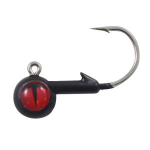 Northland Tungsten Short Shank Jig 1/16 Oz, 1/O Hk Black 2/Cd - Northland Fishing Tackle