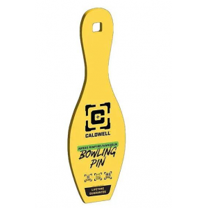 Caldwell AR500 Bowling Pin Target, Yellow - Caldwell