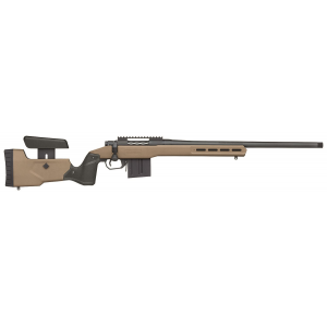 Mossberg 28147 Patriot LR 6.5 Creedmoor 10+1 22 in, Matte Blued Medium Bull Barrel/Rec, Flat Dark Earth MDT Oryx Tactical