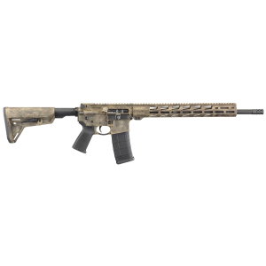Ruger 8539 AR-556 MPR 5.56x45mm NATO 30+1 18in 4140 Chrome-Moly Steel Barrel, Frazzled Brown Cerakote, Magpul MOE SL Adjustable Stock, Elite 452 Two Stage AR-Trigger, Magpul MOE Grip, Optics Ready