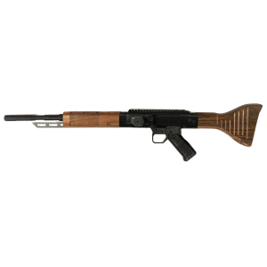 Global Defense GDFG9ALP9 FG-9 9mm Luger 17 in Barrel, Black Aluminum Receiver, Black Alpine Wood Stock & Wood Grip Optics Ready - Global Defense