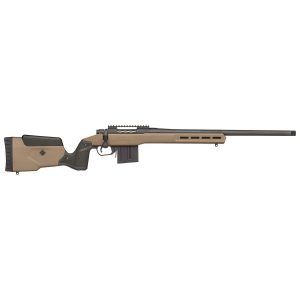 Mossberg 28149 Patriot LR 308 Win 7+1 24 in, Matte Blued Medium Bull Barrel/Rec, Flat Dark Earth MDT Oryx Tactical