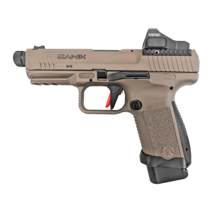 Century HG6481DVN Canik TP9 Elite Combat w|Vortex Viper 9mm Luger 4.73 in 18+1 Optics Ready Slide Flat Dark Earth Cerakote
