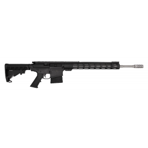 Great Lakes Firearms AR-10 6.5 Creedmoor 10+1 20 in Stainless Barrel, Black Rec, 15.25 in M-Lok Handgaurd, Carbine Stock, A2 Grip, Muzzle Brake