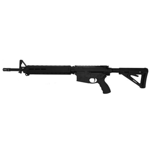 Del-Ton Inc R3FTH18MLOK Alpha 308 Win 20+1 18 in Heavy Barrel, Black, Magpul M-Lok Handguard/Carbine Stock, Ergo Sure Grip, A2 Front Sight, Rifle