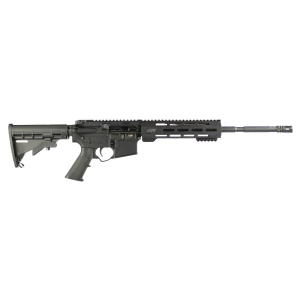 Alex Pro Firearms Alpha, Semi-Automatic Rifle, AR, 556 NATO/223 Remington, 16 in 4150 Barrel, 9 in MLOK Handguard, Cerakote Finish, Black, Polymer Grip, APF M4 Stock, 1 Magazine, 30 Rounds RI061M