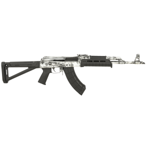 Century RI4997N VSKA 7.62x39mm 30+1 16.50 Barrel w/Chevron Muzzle Brake, White Distressed Aluminum Receiver, Black Magpul MOE AK Stock, MOE Pistol Grip & Ultimak Handguard, Rifle