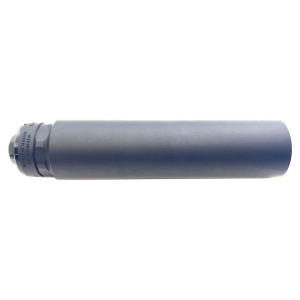 Liberty Precision Machine Anthem 38, Suppressor, 38 Caliber, 9MM/8.6 Blk/.375 Raptor, 5/8X24 Direct Thread Mount, HUB Mount Compatible, 7.15 in Long, 1.75 in Diameter, Cerakote Finish, Black LPM-10008