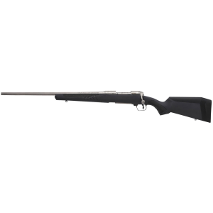 Savage Arms 57089 110 Storm 308 Win 4+1 22 in, Matte Stainless Metal, Gray Fixed AccuStock with Accufit, Left Hand, Rifle